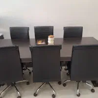 میز کنفرانس صندلی|دفتر کار|مشهد, شهید فرامرز عباسی|دیوار