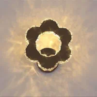 لوستر الماس.کهکشانی دیوار کوب گلی.AC light