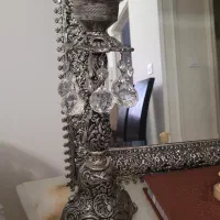 آینه و شمعدان برنزی|آینه|تهران, شهرک آپادانا|دیوار