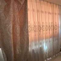 ۳ ست پرده حریر و والان
