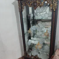 بوفه ویترین ایستاده تمییز و سالم|بوفه، ویترین، کنسول|گنبد کاووس, |دیوار