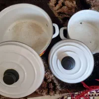 ۲ عدد قابلمه لعابی|ظروف پخت‌وپز|تهران, جوانمردان (اندیشه)|دیوار