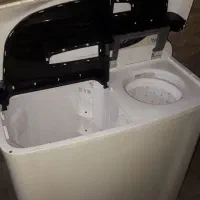 لباس شویی دوقلو ۸ کیلویی هایر تمیز|ماشین لباسشویی و خشککن لباس|قم, مسجد امام حسن|دیوار