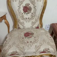 دوعدد صندلی تمام چوب