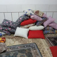 سلام بالش پر و ابره وبالیش پنبه براجهیزیه