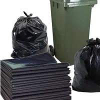 کیسه زباله زرد و مشکی