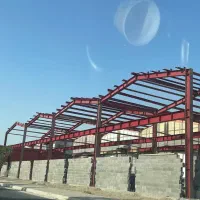ساخت سوله ، اسکلت فلزی ، جرثقیل سقفی