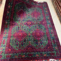 قالیچه ۳ متری کرک سبز