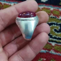 انگشتر رکاب فیلی یاقوت