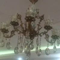 لوستر تمام برنج|لوستر و چراغ آویز|ری, تقی آباد|دیوار