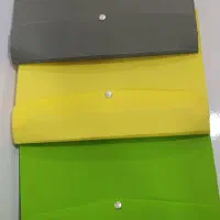 پوشه یک سانت بزرگتراز A4.ضخیم دکمه فلزی