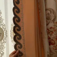 پرده دو رو|پرده، رانر، رومیزی|اصفهان, قهجاورستان|دیوار