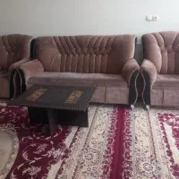 مبل راحتی خونگی درحد با میزهاش