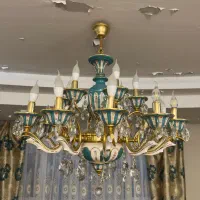 لوستر چینی سلطنتی|لوستر و چراغ آویز|تهران, هروی|دیوار
