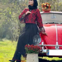 ست لباس یلدای شیک|لباس|سلماس, |دیوار