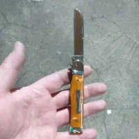 دوعدد چاقوجیبی کلکسیونی قلم تراش و ضامن داراصیل