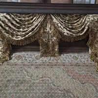 دوعددهلال باکتیبه عرض ۱۸۰ طول ۱۳۰|پرده، رانر، رومیزی|آزادشهر, |دیوار