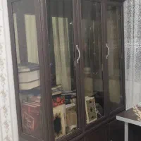 کمد بوفه کتابخانه|کتابخانه، شلف، قفسه‌های دیواری|کرج, شاهین‌ویلا|دیوار