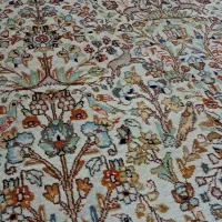 قالی دست بافت ۹ متر طرح شکارگاه|فرش|کرمان, |دیوار