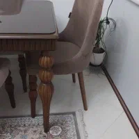 میز ناهارخوری ۴ نفره شیک و نو|میز و صندلی غذاخوری|تهران, جوادیه تهرانپارس|دیوار