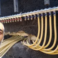 تاسیسات لوله کشی نصب شیرآلات بهداشتی گرمایش از کف