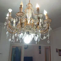 با سلام لوستر ده شاخه به فروش میرسد