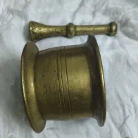 هاونگ بادسته قدیمی برنجی