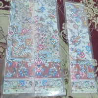 قالی زرع ونیم بافته شده|فرش|کاشان, کارگر|دیوار