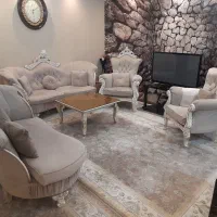 مبل ۷نفره راحتی بامیز ومیز عسلی