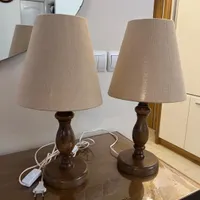 چراغ خواب رومیزی چوبی