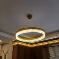 لوستر تزئینی (دکوراتیو) طرح حلقه