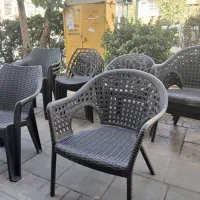 صندلی پولاد حصیری غذاخوری پلاستیک|میز و صندلی غذاخوری|تهران, جمال‌زاده|دیوار