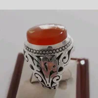 انگشتر فاخر عقیق یمن