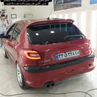 پژو ۲۰۶ آلبالویی تیپ دو  مدل ۸۹