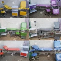 تخت زیبایی، ترالی، تابوره و تجهیزات کلینیک|پزشکی|جوادآباد, |دیوار