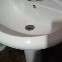 دو عدد روشویی با شیرآهرمی آماده نصب|لوازم سرویس بهداشتی|رشت, شهرک صبا|دیوار