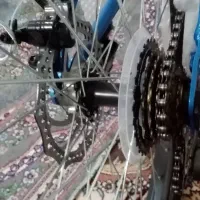 دوچرخه آساک نمره26 و دنده ای و ترمز ها دیسکی.