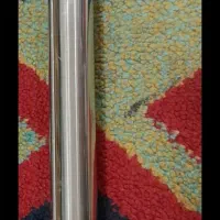 میله استیل پرده ومناسب باکس کمدو..