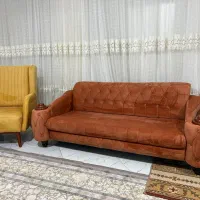 دو سرویس مبل در حد اک اک مناسب جهیزیه|مبلمان خانگی و میز عسلی|کرمانشاه, |دیوار