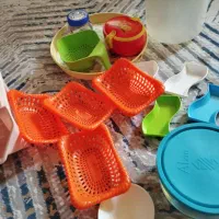 ظرف اشپزخونه|ظروف نگهدارنده، پلاستیکی، یک‌بارمصرف|شاهین‌شهر, خبرنگار|دیوار