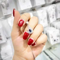 گردنبند یاقوت زمردی نقره روکش طلا نقره سازی کادو|بدلیجات|تبریز, |دیوار