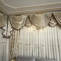 پرده حریر(یالان) در حد نو