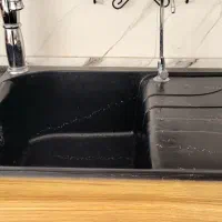 سینک گرانیتی مشکی نو