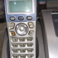 فکس وتلفن بی سیم پا ناسونیک ...|تلفن رومیزی|اصفهان, شاهزید|دیوار