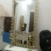 اینه کنسول برنز و تعدادی لوازم دیگه