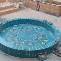سرامیک کار دوغابی .چسبی . بازسازی بین کابینتی