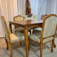 ۱۸میز غذا خوری لانگو انواع ترکیب رنگ انصار کالا۵۹|میز و صندلی غذاخوری|دوگنبدان, |دیوار