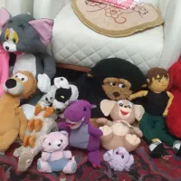 تعدادی‌عروسک‌های‌نو‌ودرحد‌نو|اسباب‌‌بازی|سهند, |دیوار