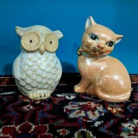 مجسمه گربه و جغد (معاوضه کالا به کالا) عضو کانالشو