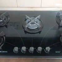 سینک با شیر به همراه گاز صفحه ای